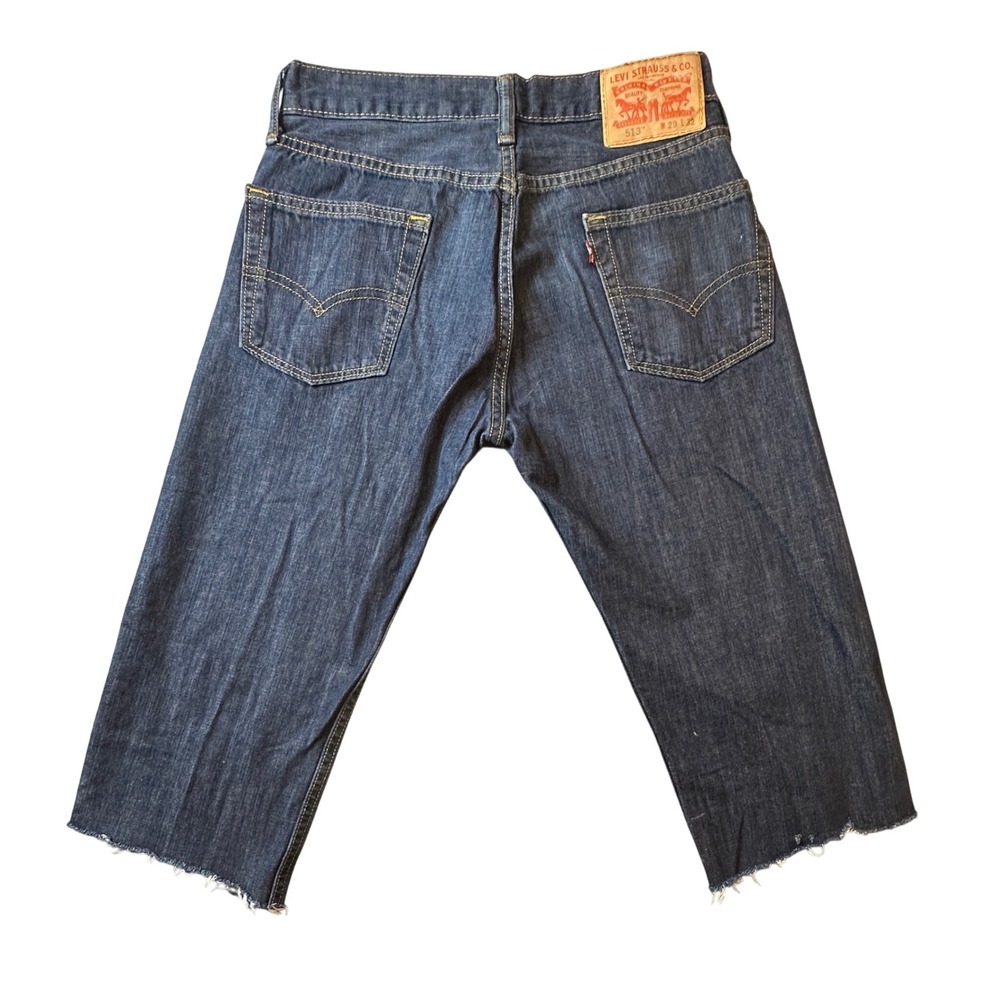 Levi's Men's Dark Blue Denim Jean Shorts